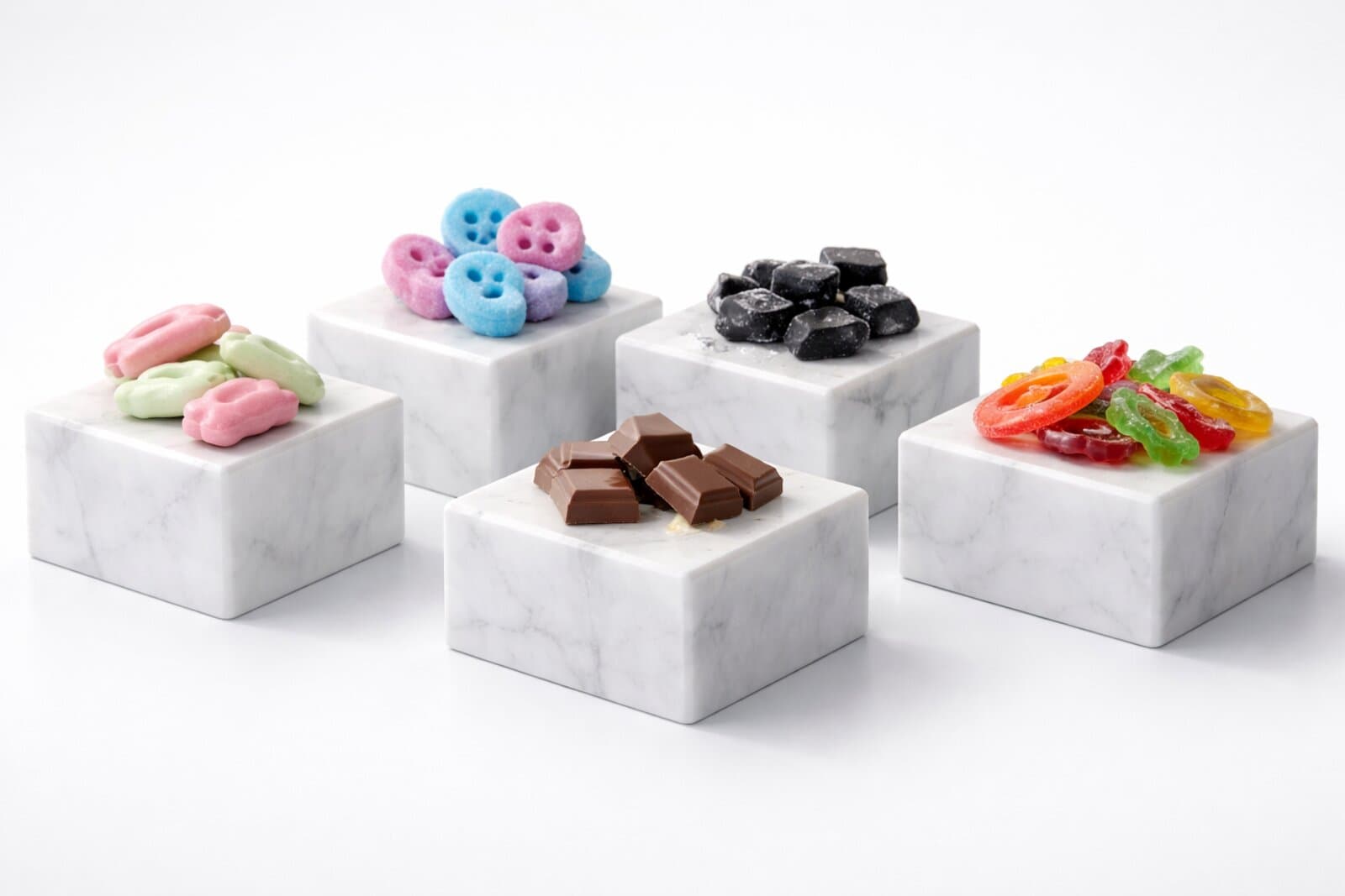 Malaco candy brand products including Djungelvrål and Gott & Blandat