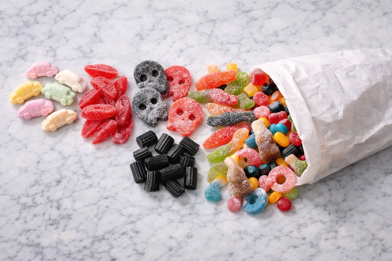 Historical illustration of the Vipeholm institution in Sweden